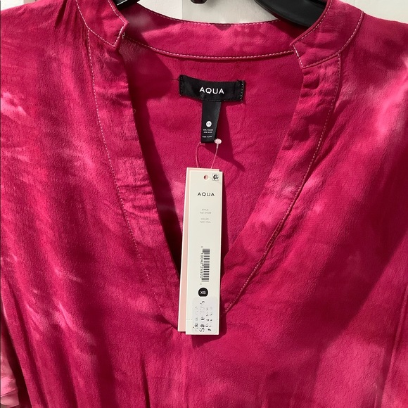 NWT AQUA TIE DYE DRESS - Picture 3 of 7